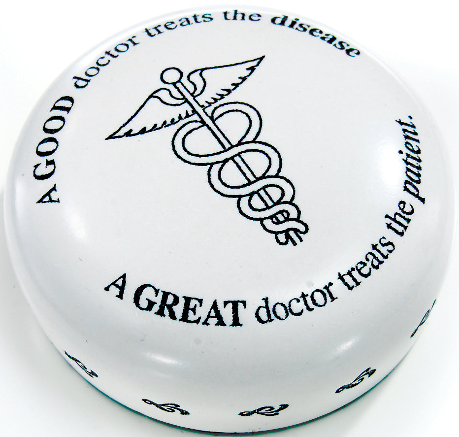 A GOOD DOCTOR PAPERWEIGHT - Item #1013