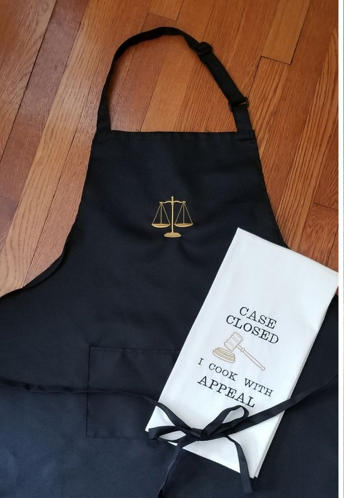 Apron with Scales of Justice for the Legal Professional! Item# 30010