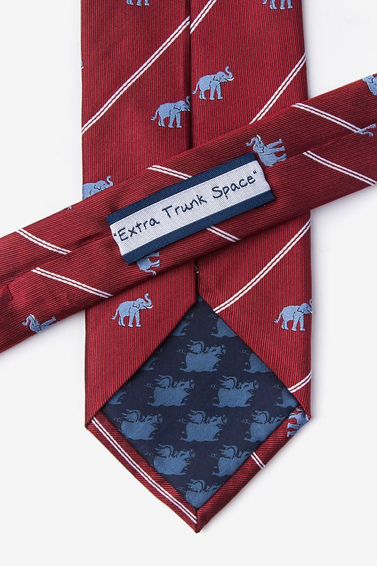 Extra Trunk Space 100% Silk Tie - Item #H0071