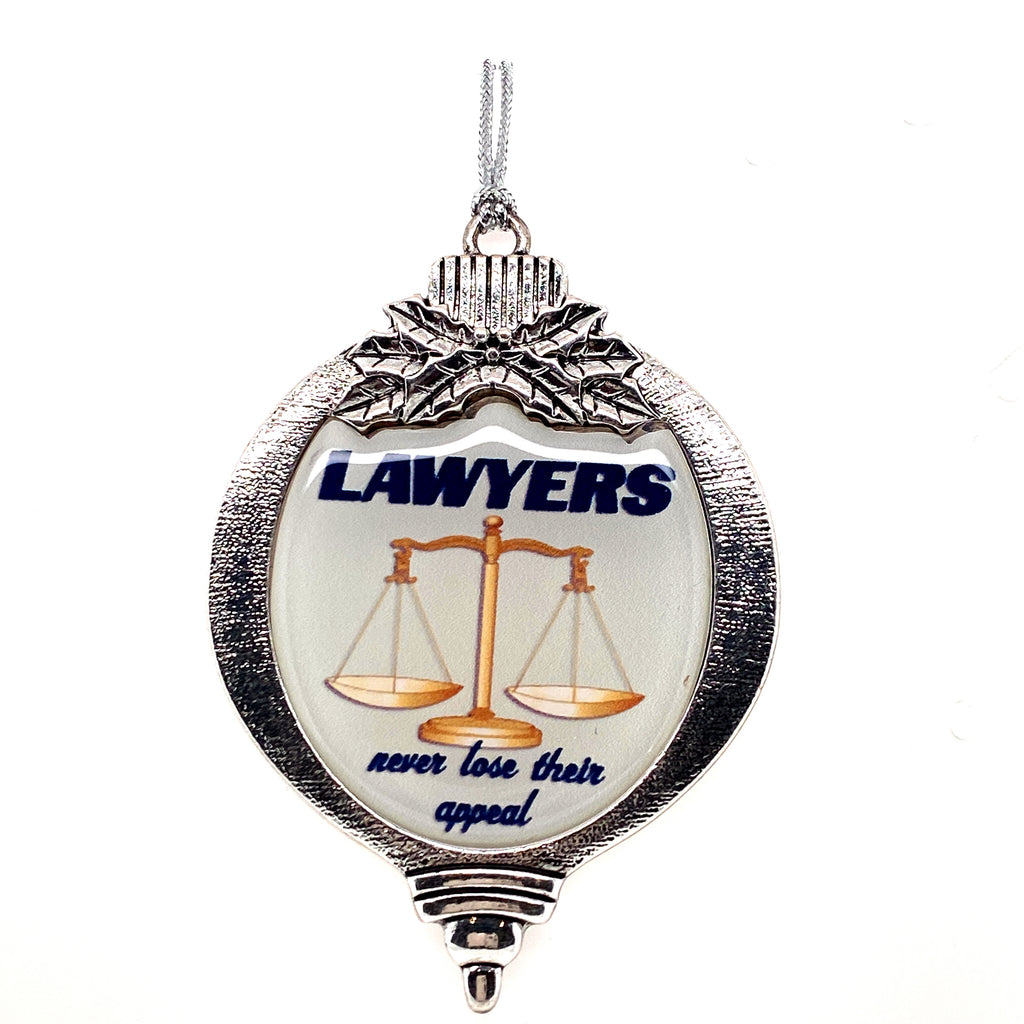 Lawyers Ornament- Item#H0129