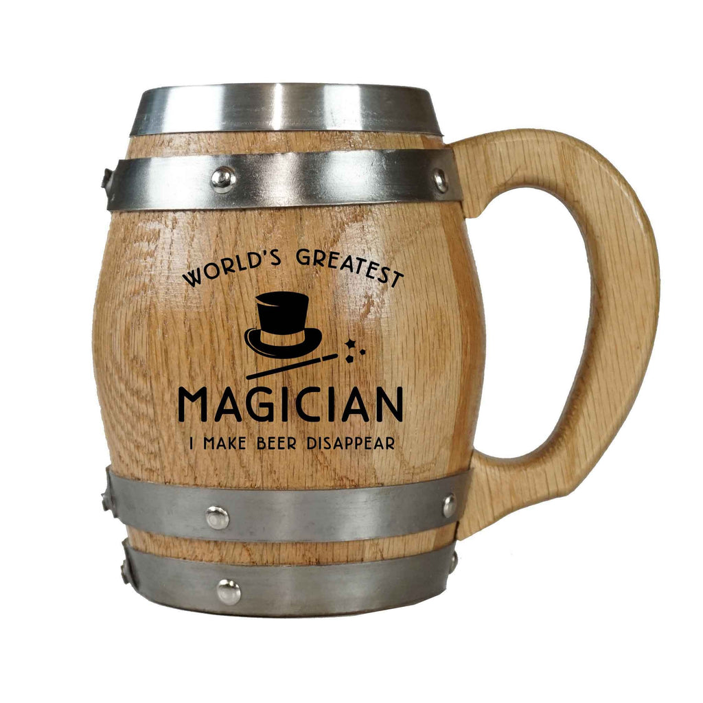 Wooden Magician Mug - Item #H0151 M