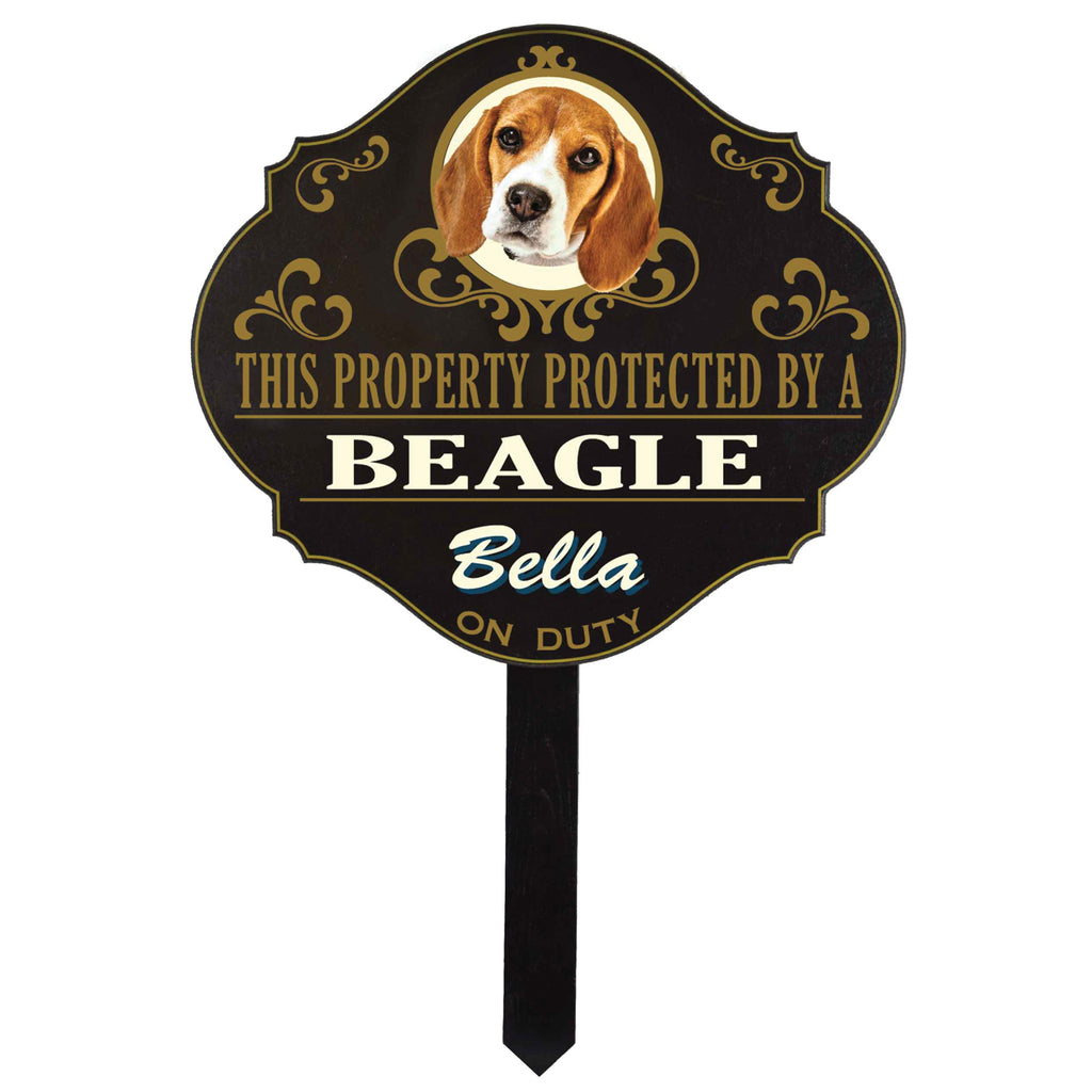 Personalized Dog Yard Signs - Item #5120