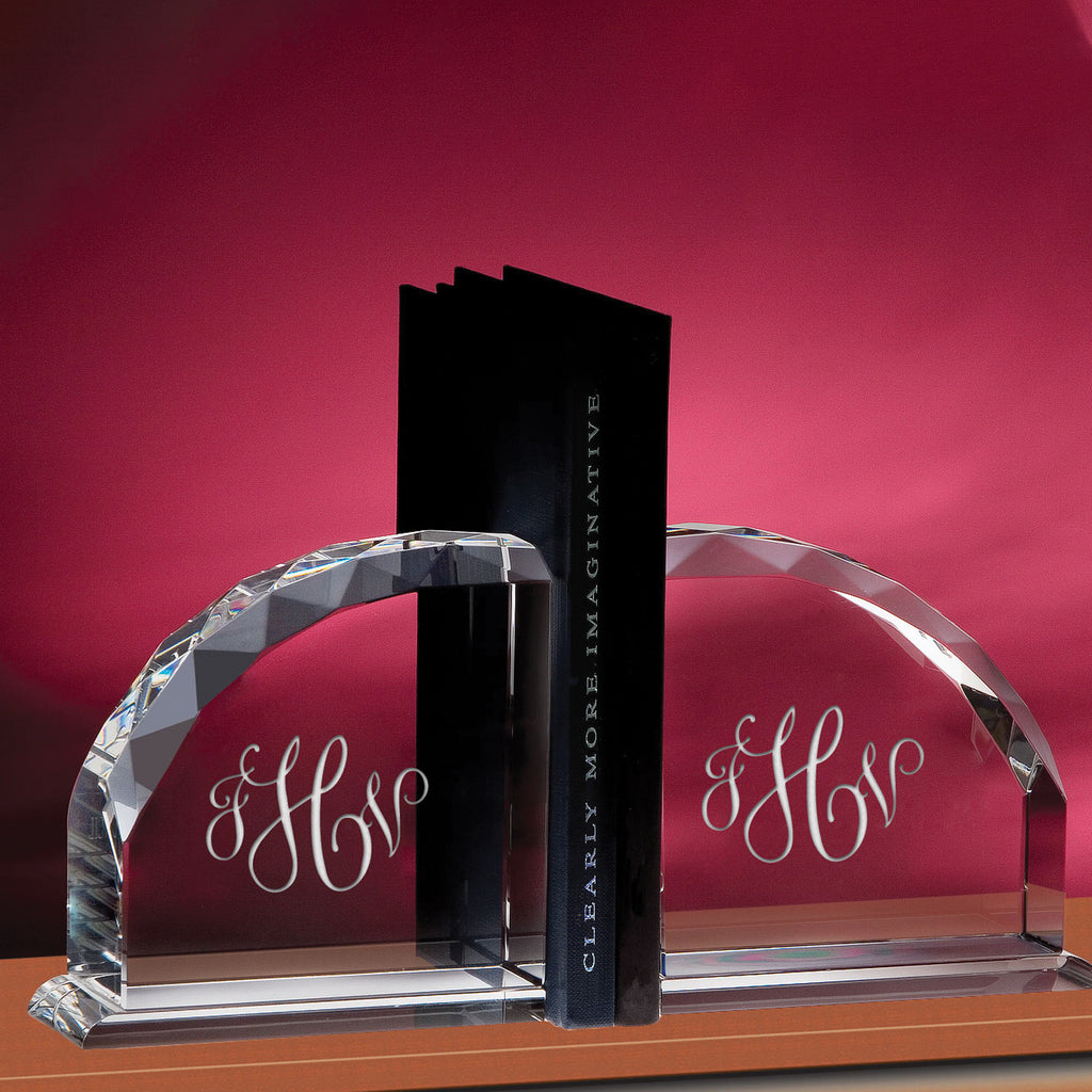 Crystal Bookends - Item #1377