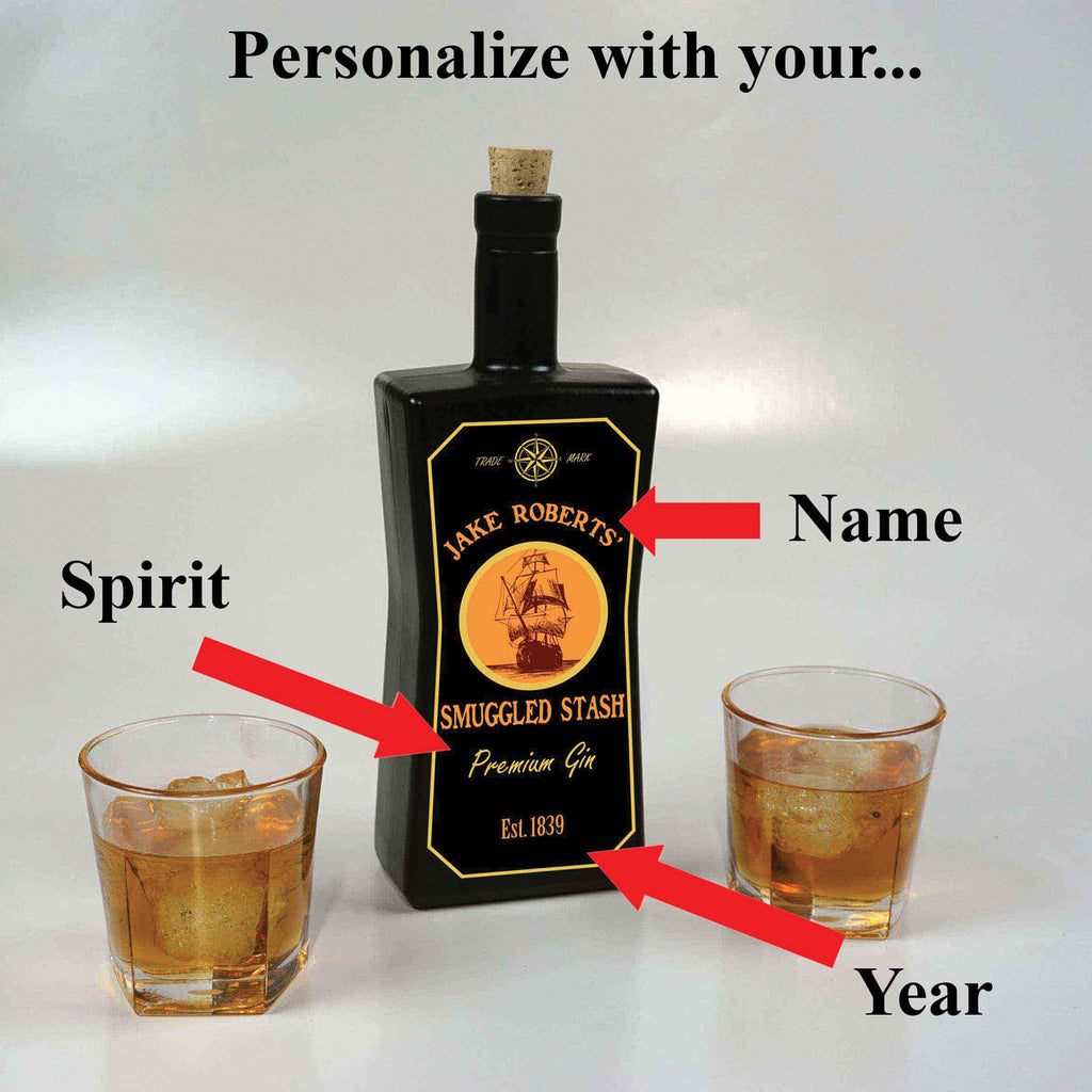 Personalized Whiskey Bottle - Item #8176