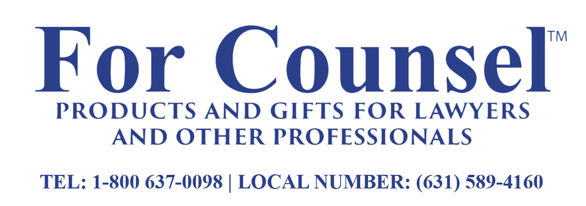 For Counsel,Inc. Products & gifts for Lawyers and other professionals logo