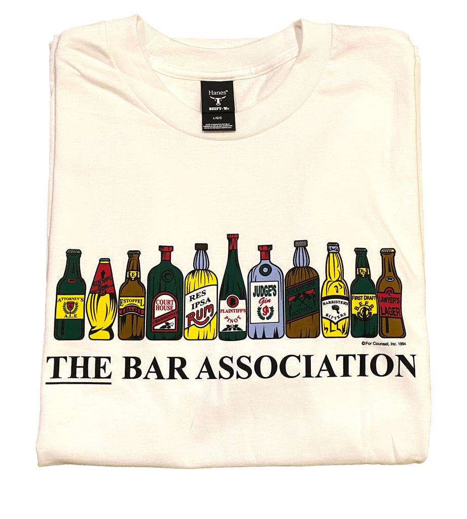 The Bar Association Tee Shirt!, Item# 0628