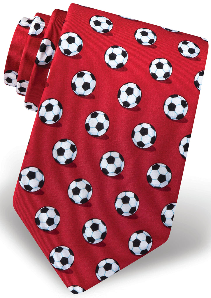 Soccer Silk Tie - Item #1218