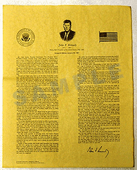 Historical Document - President Kennedy Speech Item #1480U