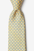 Yellow Scales of Justice Tie - Item #2113