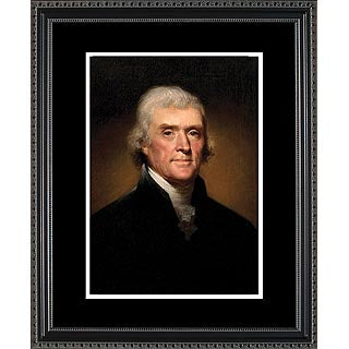 Historical Art- Presidential Portraits- Thomas Jefferson- Item #4154F