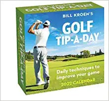 2022 Desk Golf Calendar -Tip A Day- Item #417922