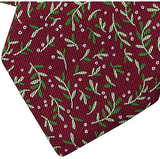 Under the Mistletoe 100% Silk Tie - Item #8622