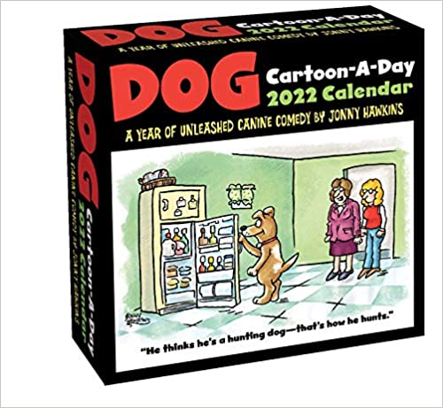 2022 Dog  a day Calendar- Item #418022