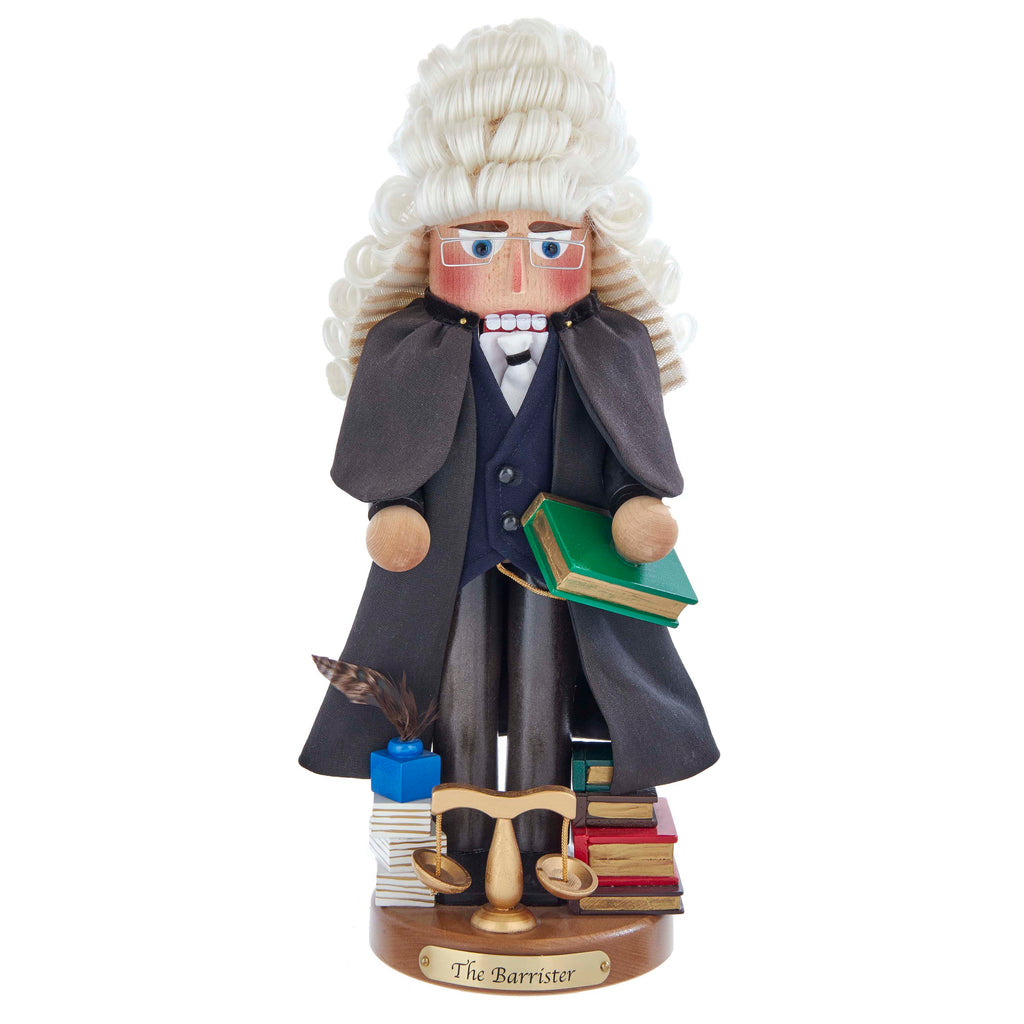 The 17"  Signed Barrister Nutcracker Limited Edition,  Item#H0142