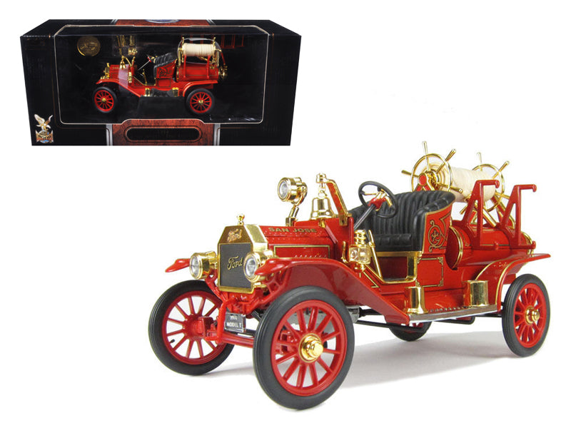 1914 Ford Model T Fire Engine Red - Item FT1914