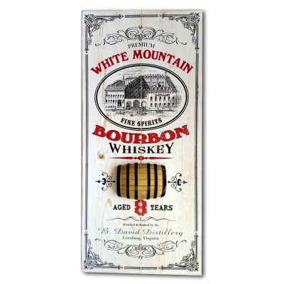 Wooden Pub Bourbon Sign - Item #H050