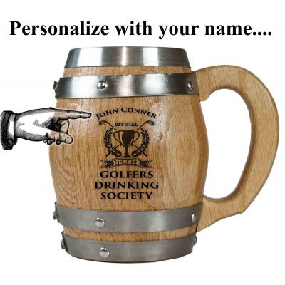 Personalized Wooden Mugs - Item #H0151