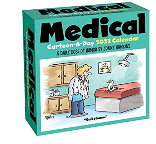 2022 Desk Calendar- Medical Cartoon -A-Day  Item #417622