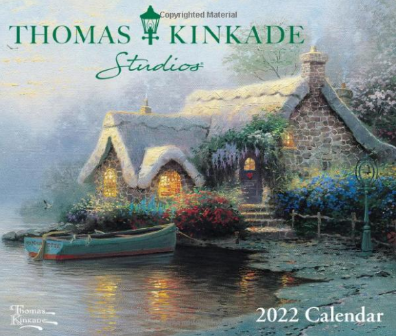 2022 Thomas Kinkade Studios Desk Calendar- Item #115922