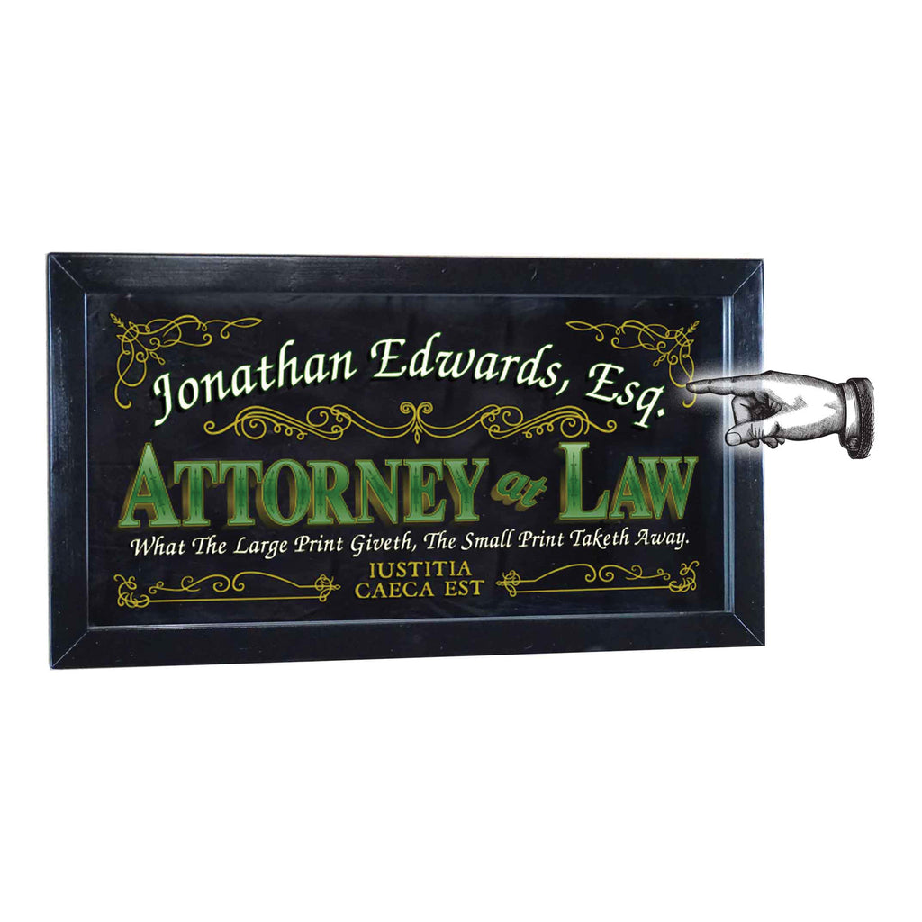 Personalized Mirrors including Lawyers, Doctors and others! - Item #4205